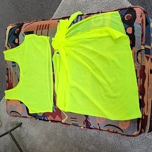 Neon 2 piece Cover-up from Fashionnova